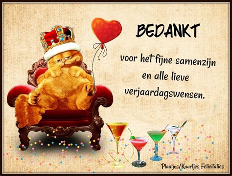 grappig bedankt voor de verjaardagswensen humor|Grappige verjaardag felicitaties: 56x een tekst vol humor!